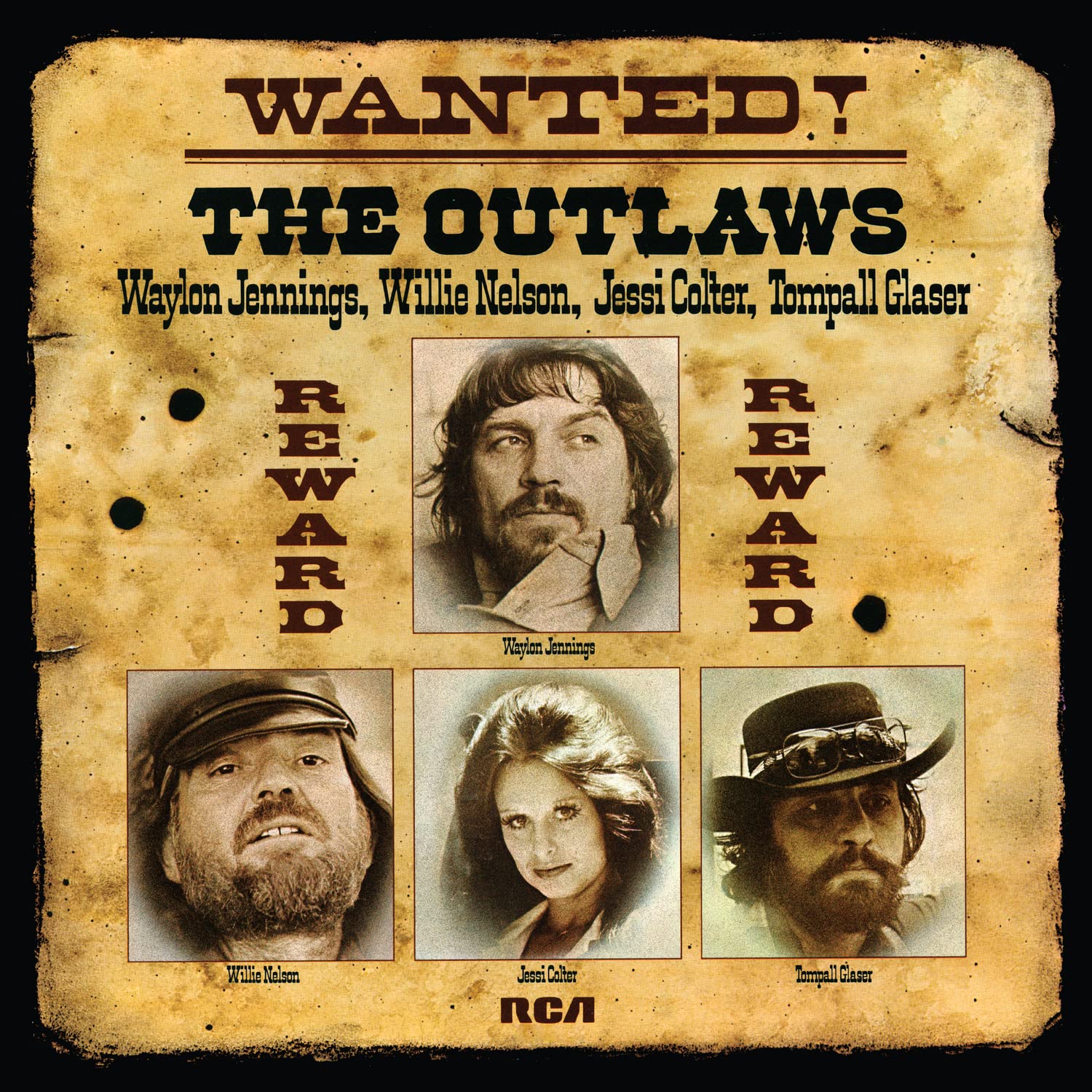 WANTED! THE OUTLAWS LP