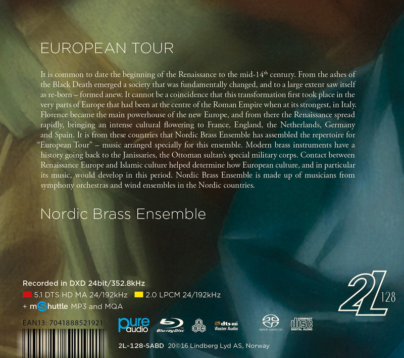 European Tour / Nordic Brass Ensemble [Blu-ray Audio]