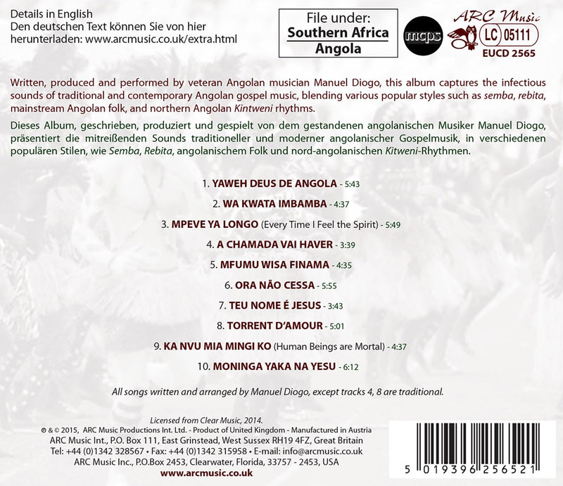 Music of Angola