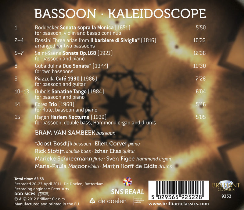 Bassoon Kaleidoscope / Bram Van Sambeek