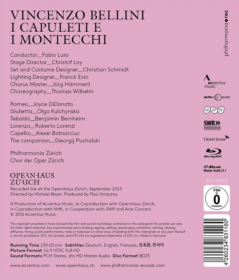 Bellini: I Capuleti e i Montecchi