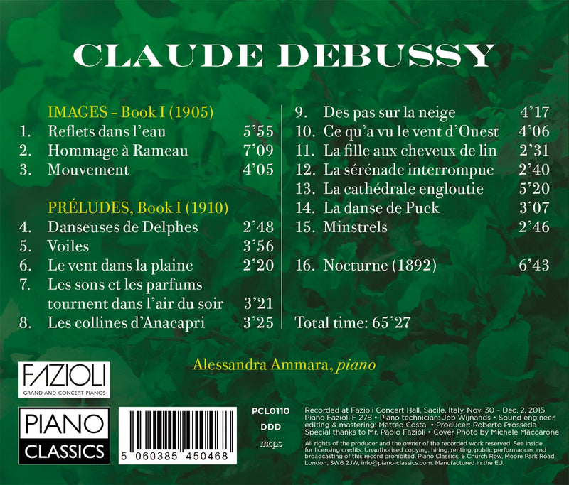 Debussy: Preludes Book I - Images Book I - Nocturne