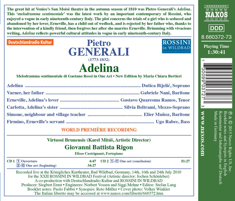 Generali: Adelina (Live)