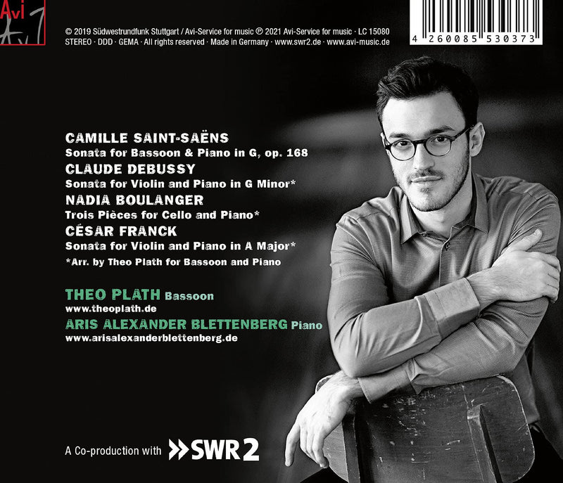 Boulanger, Franck, Debussy, Saint-Saëns: Lost Times / Plath, Blettenberg