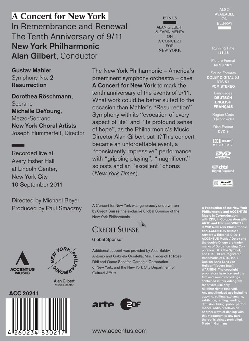A Concert For New York