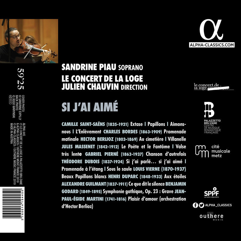 Si J'ai Aime / Piau, Chauvin, Le Concert de la Loge