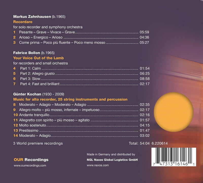 German & French Recorder Concertos