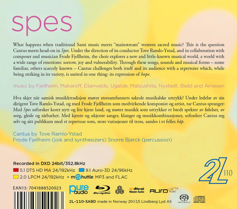 Spes / Cantus, Frode Fjellheim