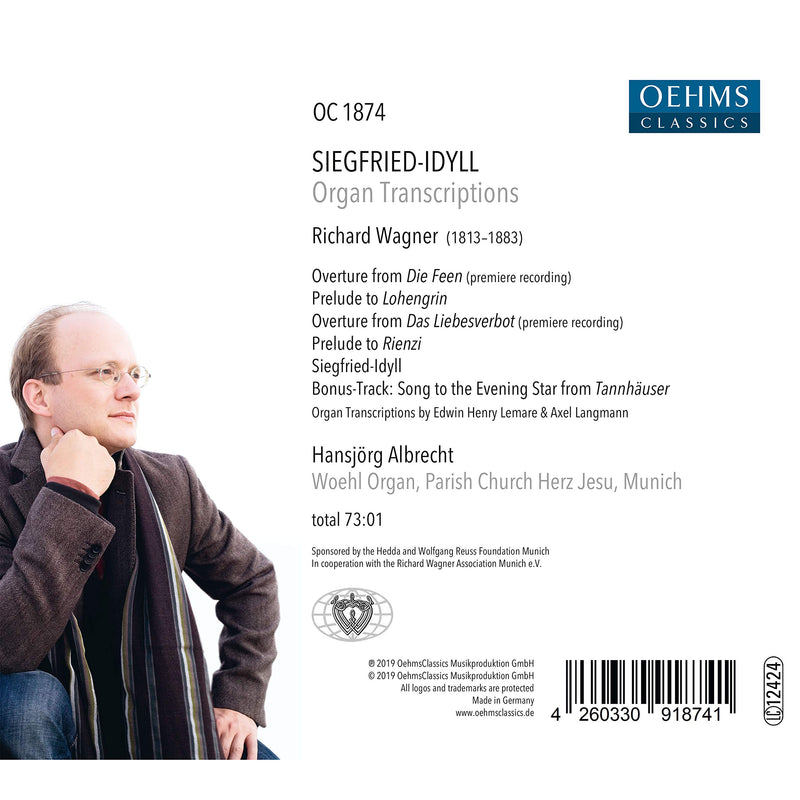 Siegfried Idyll: Organ Transcriptions