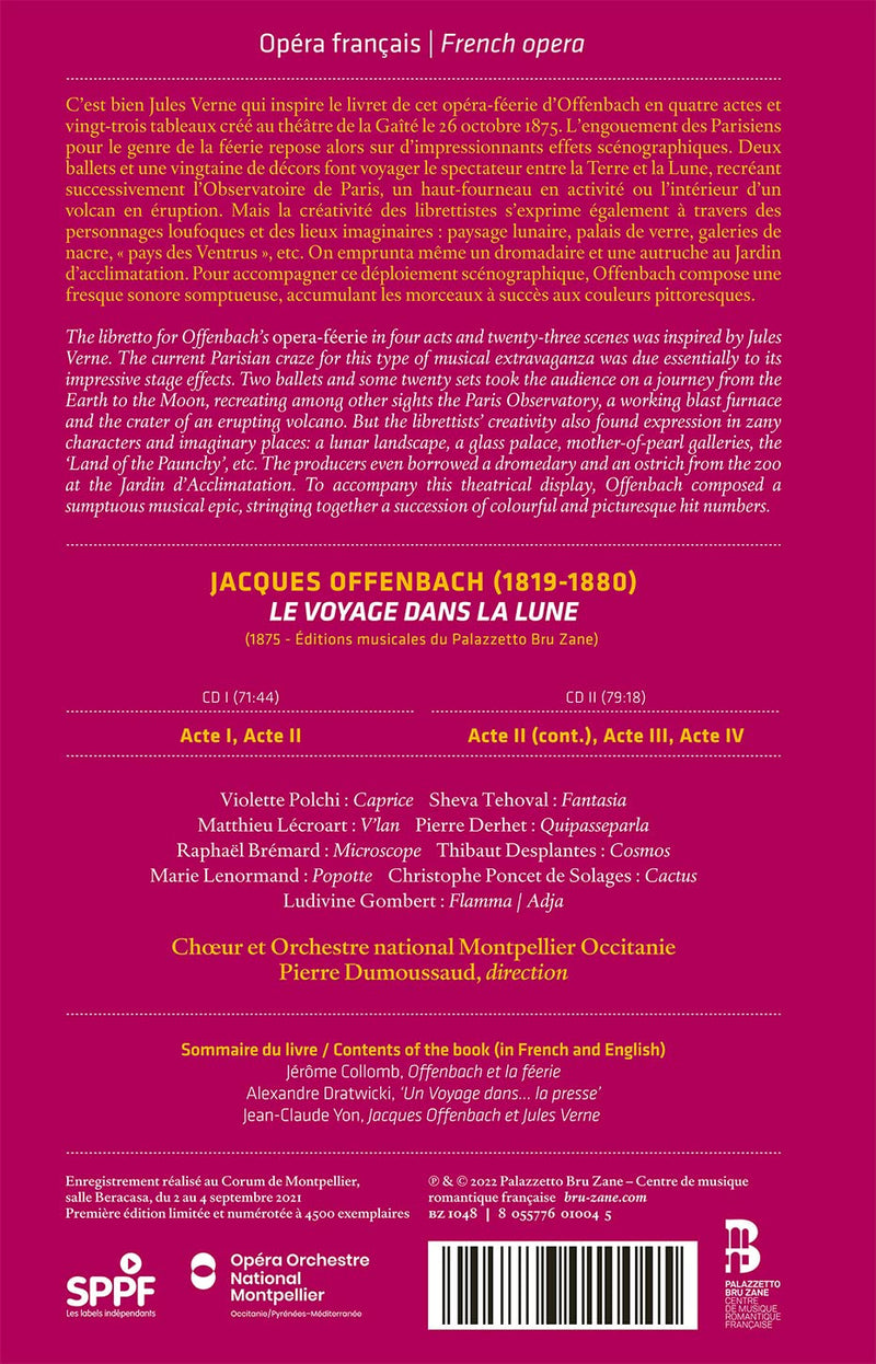 Offenbach: Le voyage dans la lune / Dumoussaud, National Montpellier Occitan Orchestra