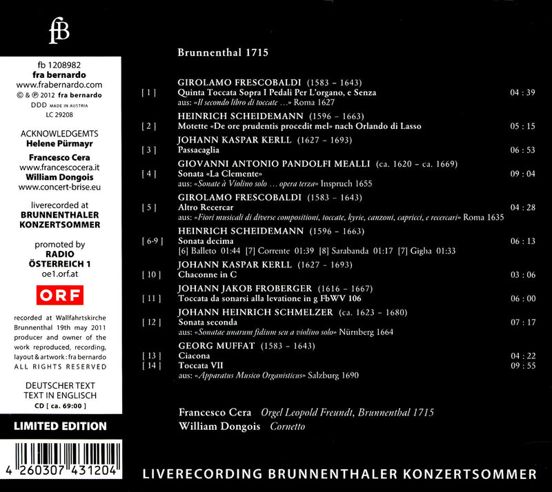 Brunnenthal 1715