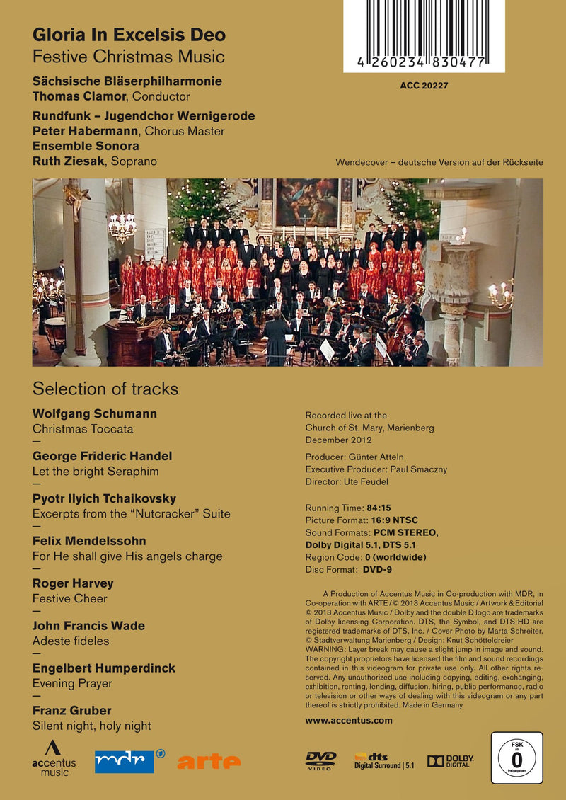 Gloria in Excelsis Deo - Festive Christmas Music / Ziesak, Clamor