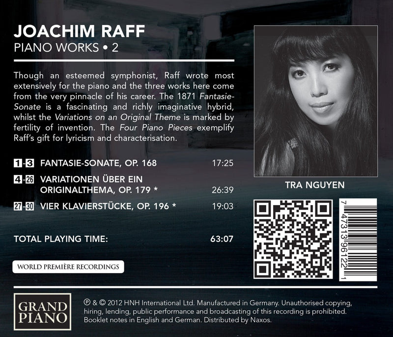 Raff: Piano Works, Vol. 2