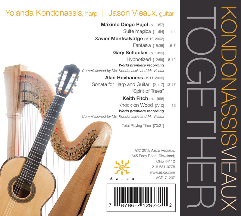Together / Yolanda Kondonassis, Jason Vieaux
