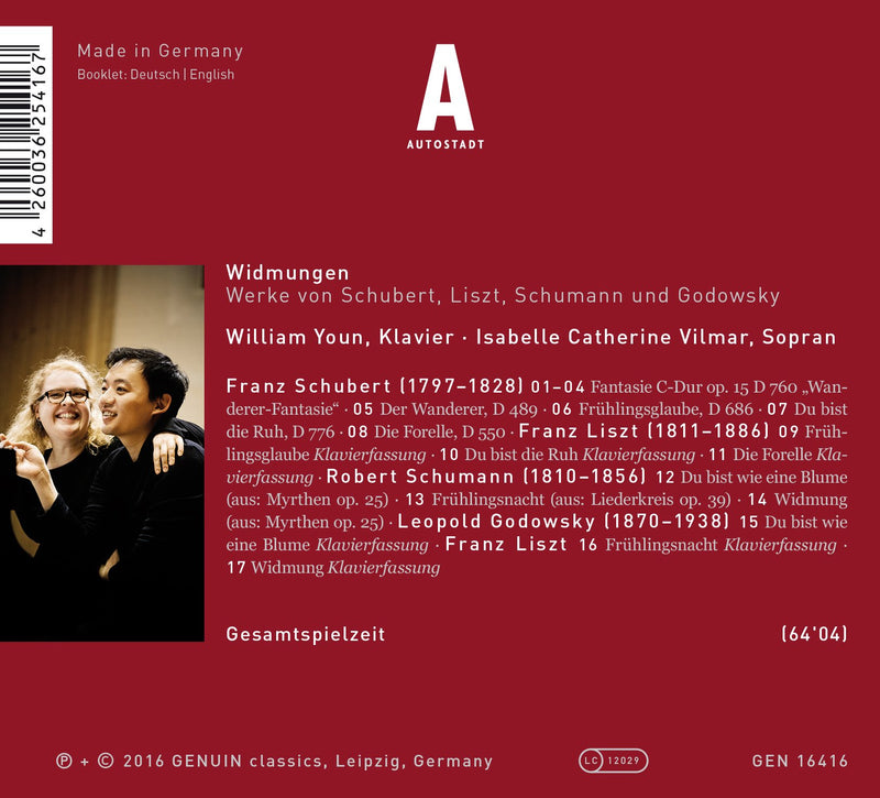 Movimentos: Widmungen
