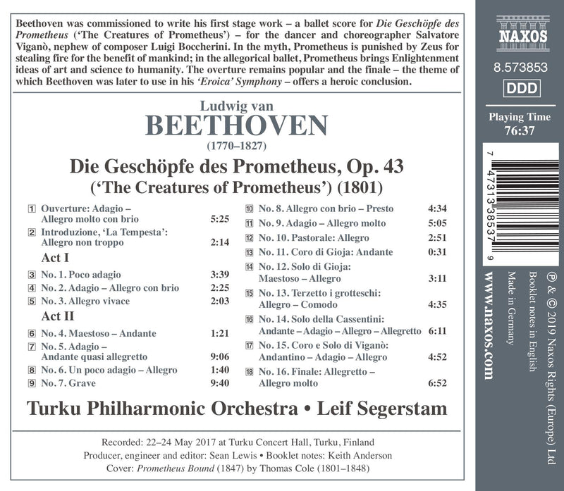 Beethoven: Die Geschöpfe des Prometheus (The Creatures of Pr
