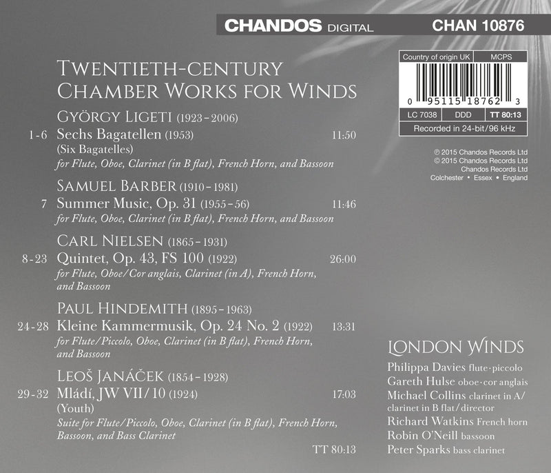Music for Winds / London Winds