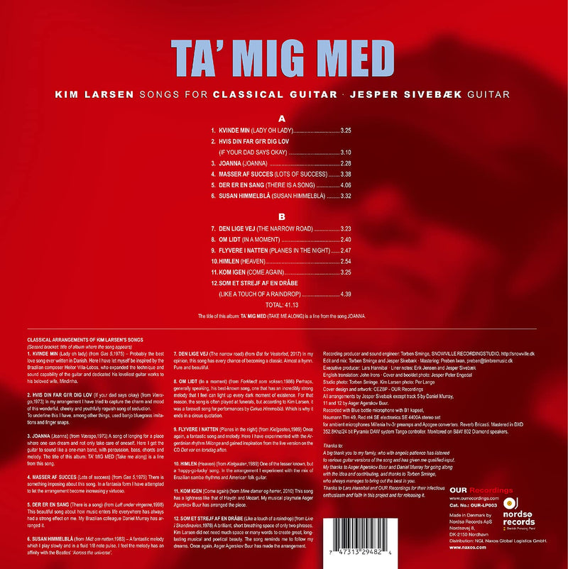 Larsen: Ta' Mig Med / Sivebæk [Vinyl]