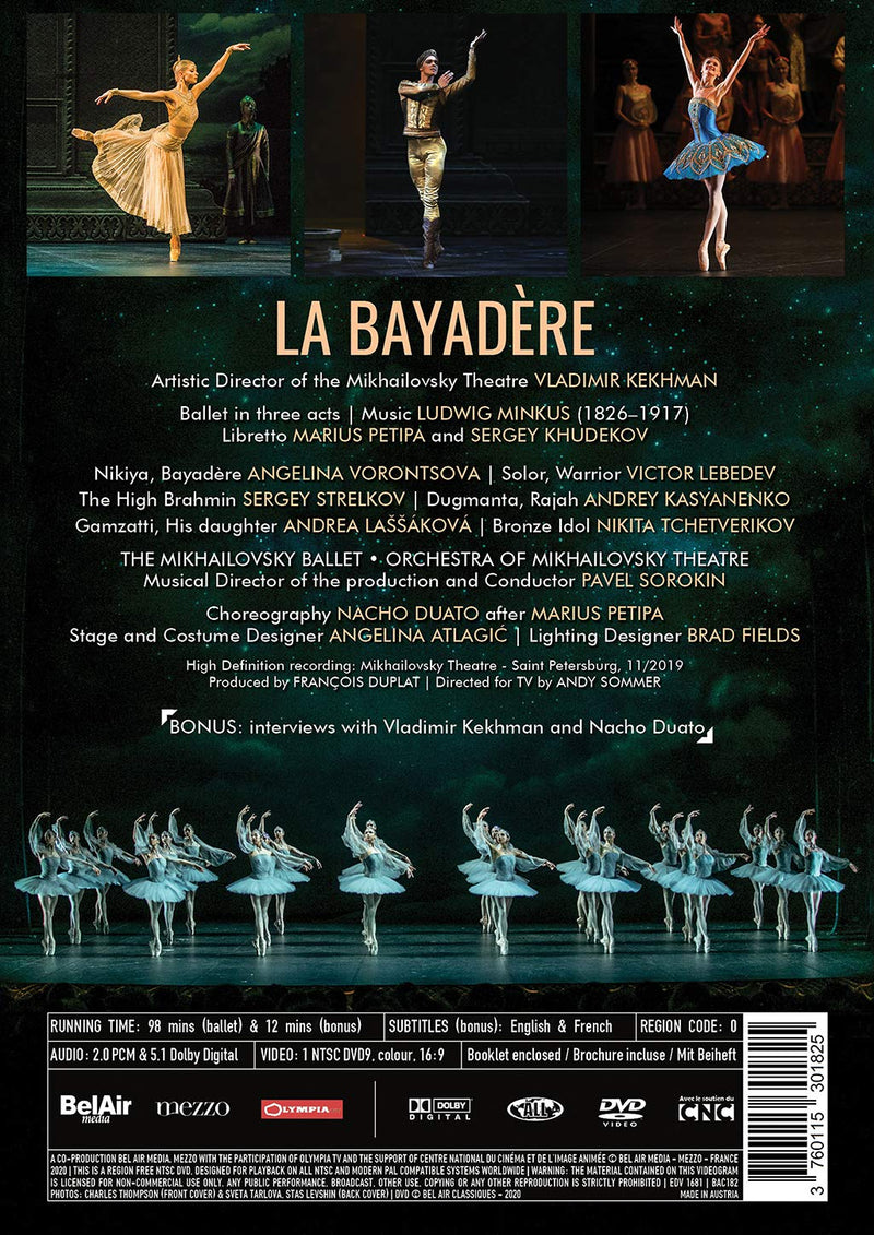Minkus: La Bayadere / Sorokin, Mikhailovsky Ballet