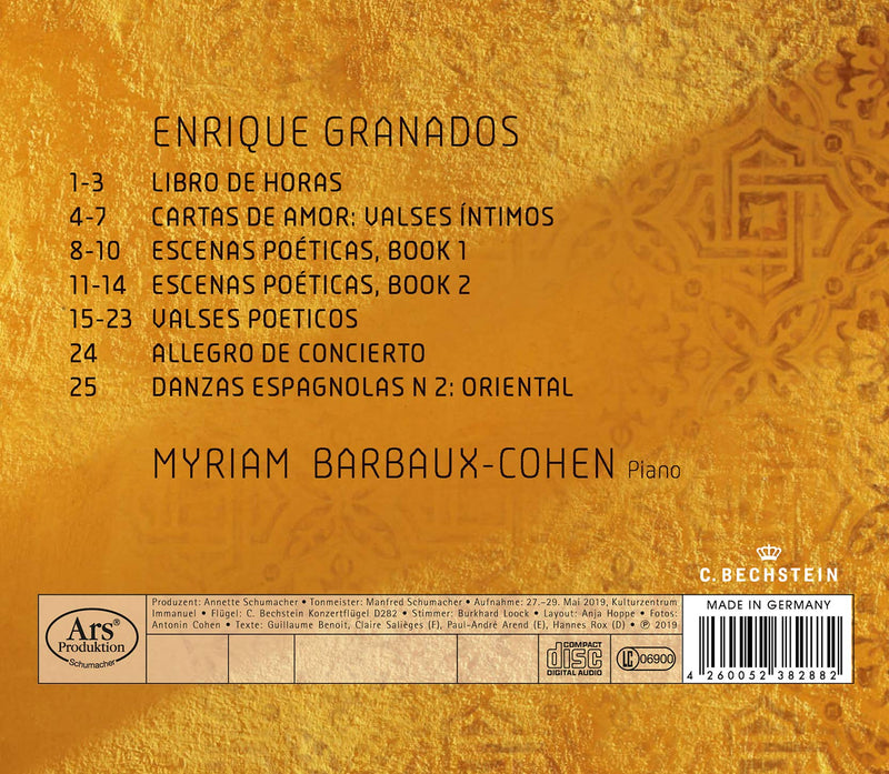 Enrique Granados / Barbaux-Cohen