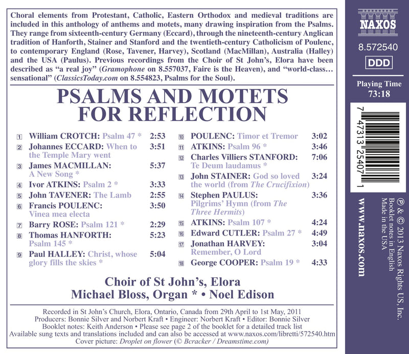 Psalms & Motets for Reflection