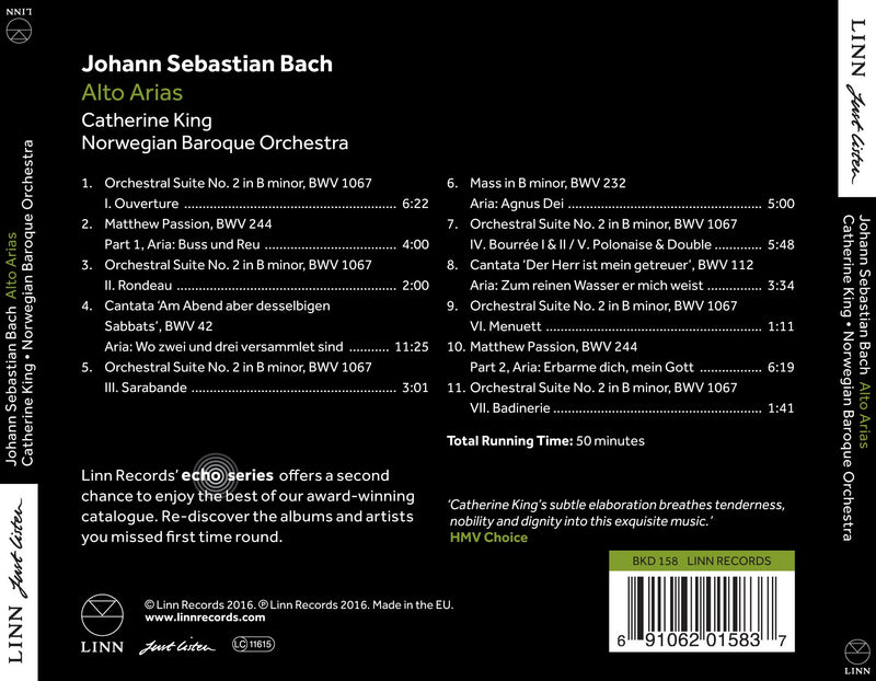 Bach: Alto Arias