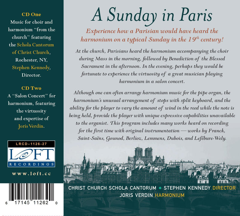 A Sunday in Paris / Verdin, Kennedy, Christ Church Schola Cantorum