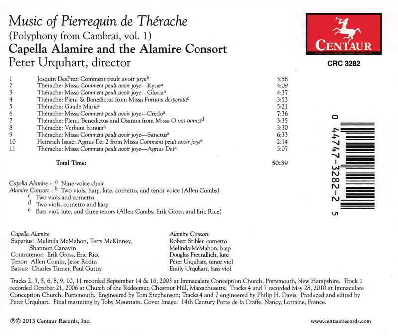Music Of Pierrequin De Therache
