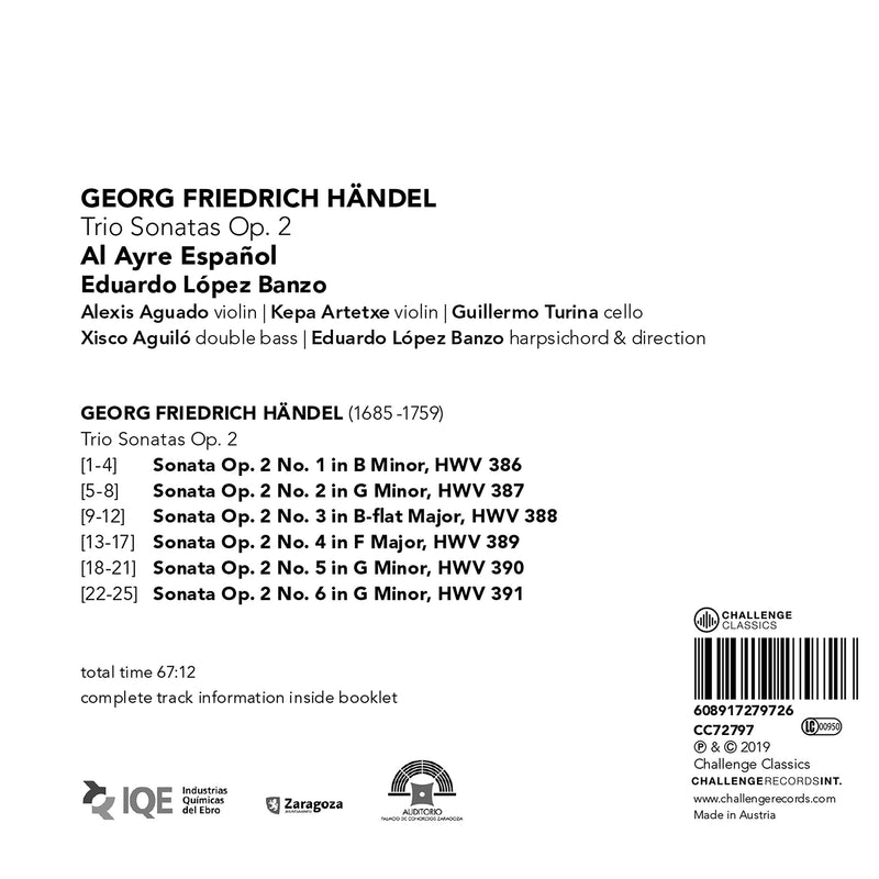 TRIO SONATAS OP. 2