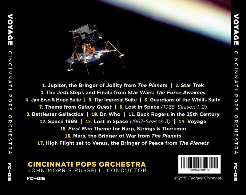Voyage / Russell, Cincinnati Pops Orchestra