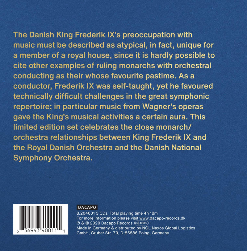 King Frederik IX Conducts the Royal Danish Orchestra & Danish National Symphony