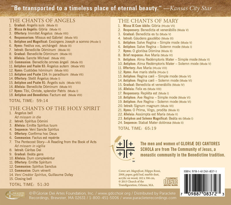 The Essential Gregorian Chant Collection / Gloriae Dei Cantores