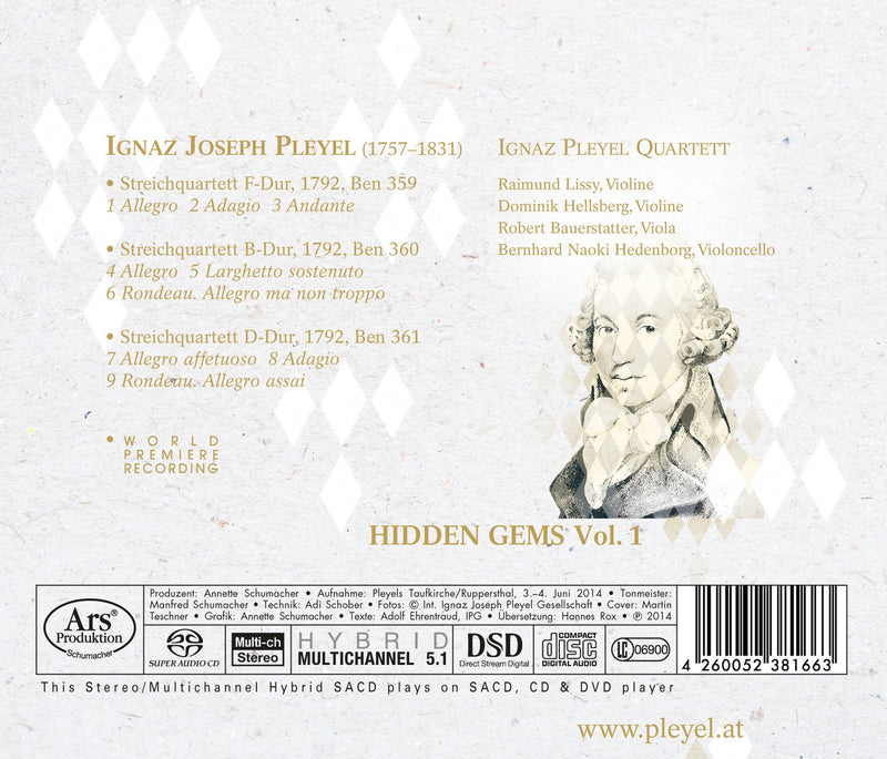 Ignaz Joseph Pleyel: Hidden Gems, Vol. 1