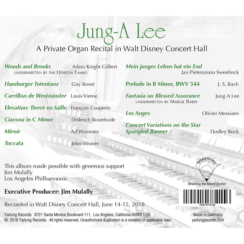 Jung-A Lee: A Private Recital in Walt Disney Concerto Hall