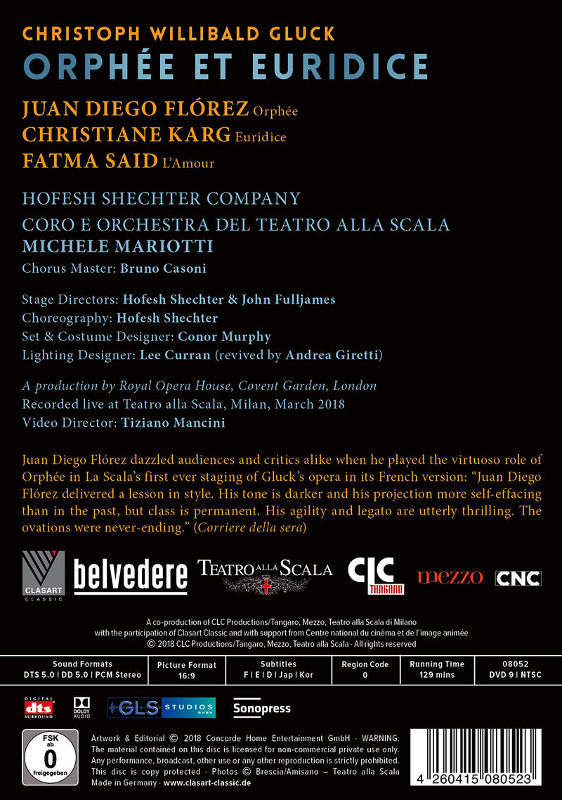 Gluck: Orphee et Euridice / Mariotti, Teatro alla Scala