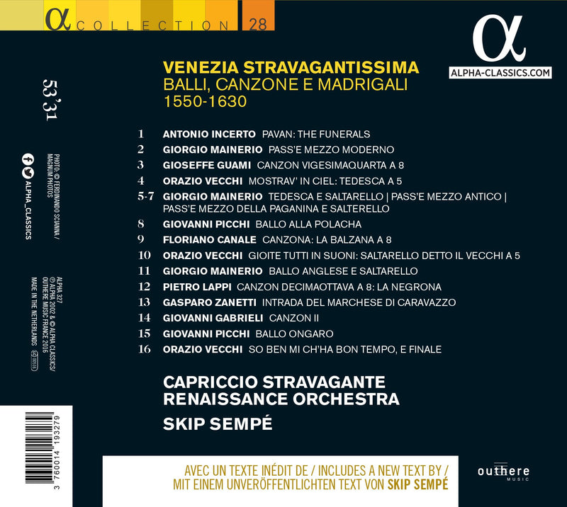 Venezia Stravagantissima / Sempe, Capriccio Stravagante