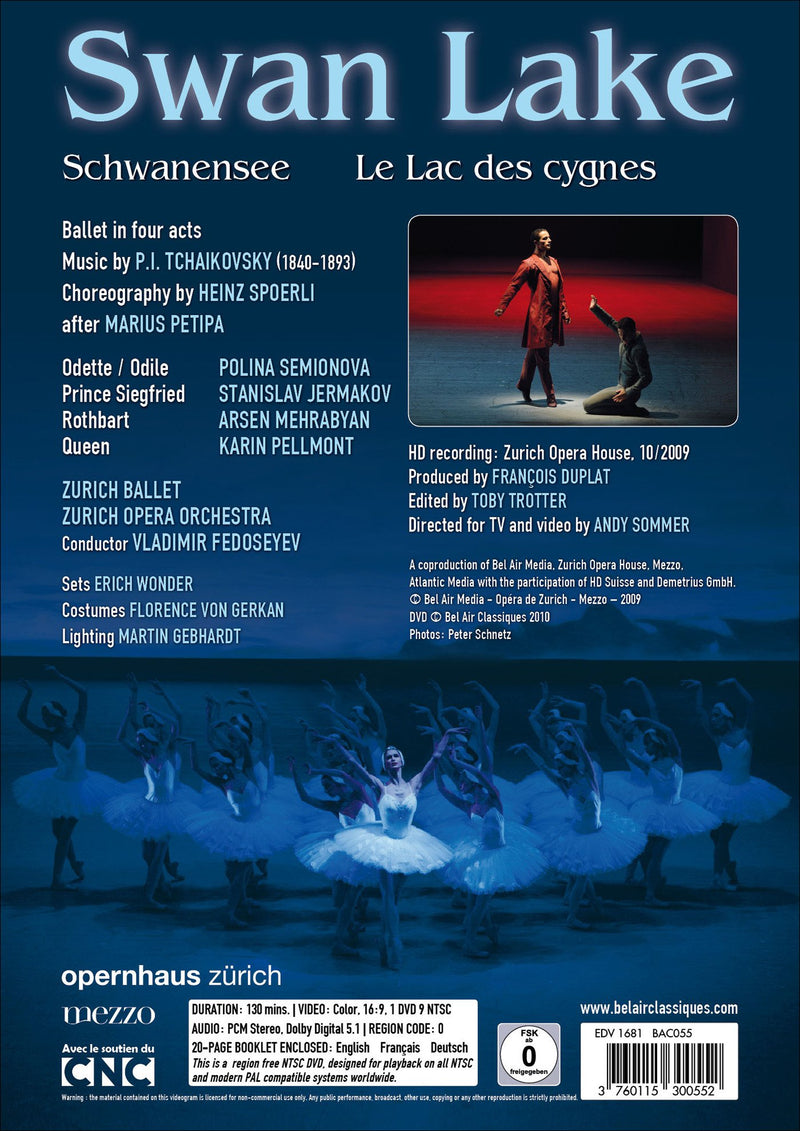 Tchaikovsky: Swan Lake / Zurich Ballet