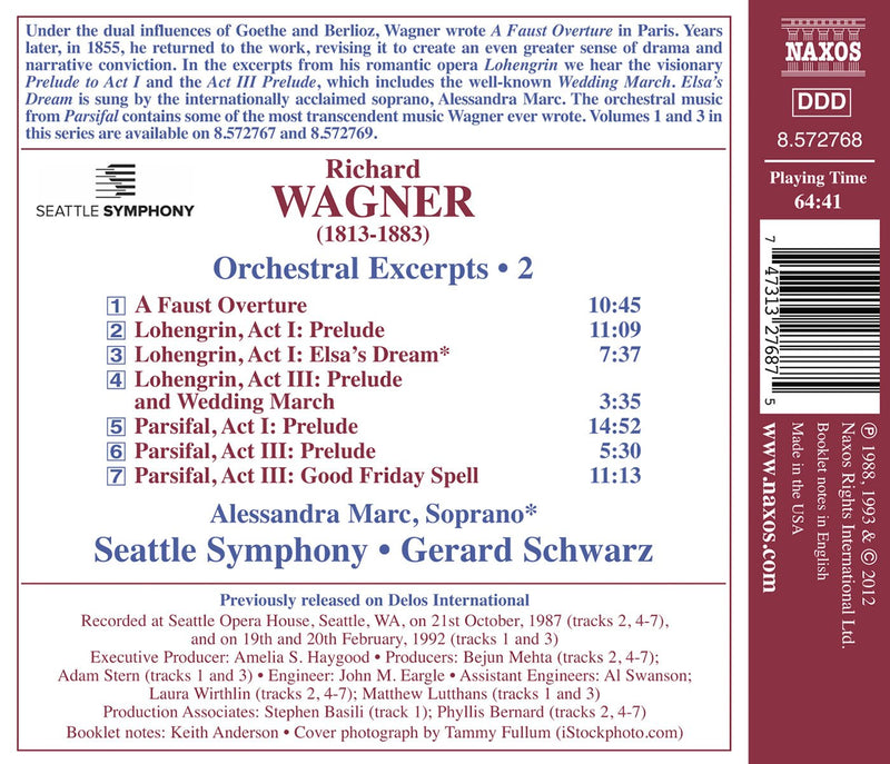 Wagner: Orchestral Excerpts, Vol. 2 / Gerard Schwarz, Seattle Symphony