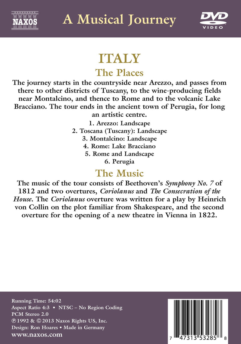 A Musical Journey: Italy - Tuscany, Rome, Perugia