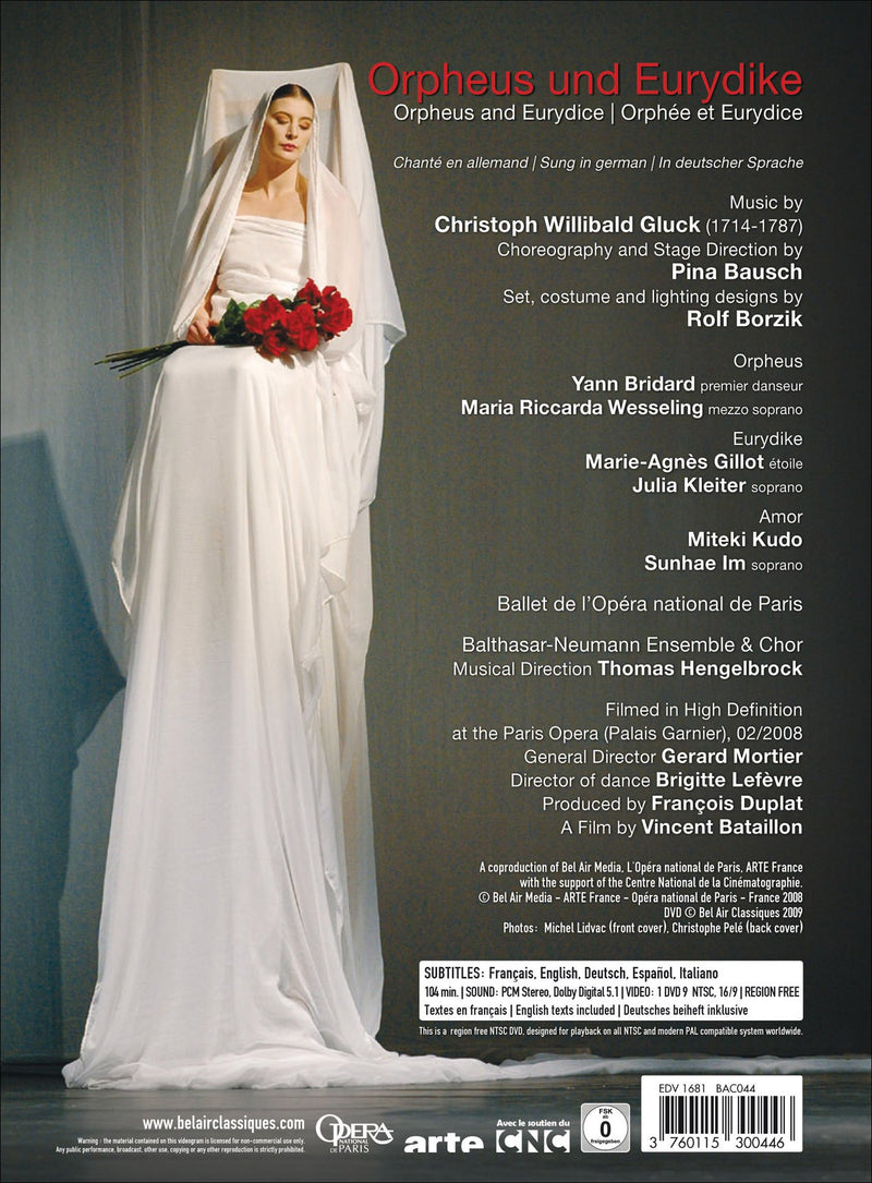 Gluck: Orpheus und Eurydike - A Dance Opera by Pina Bausch