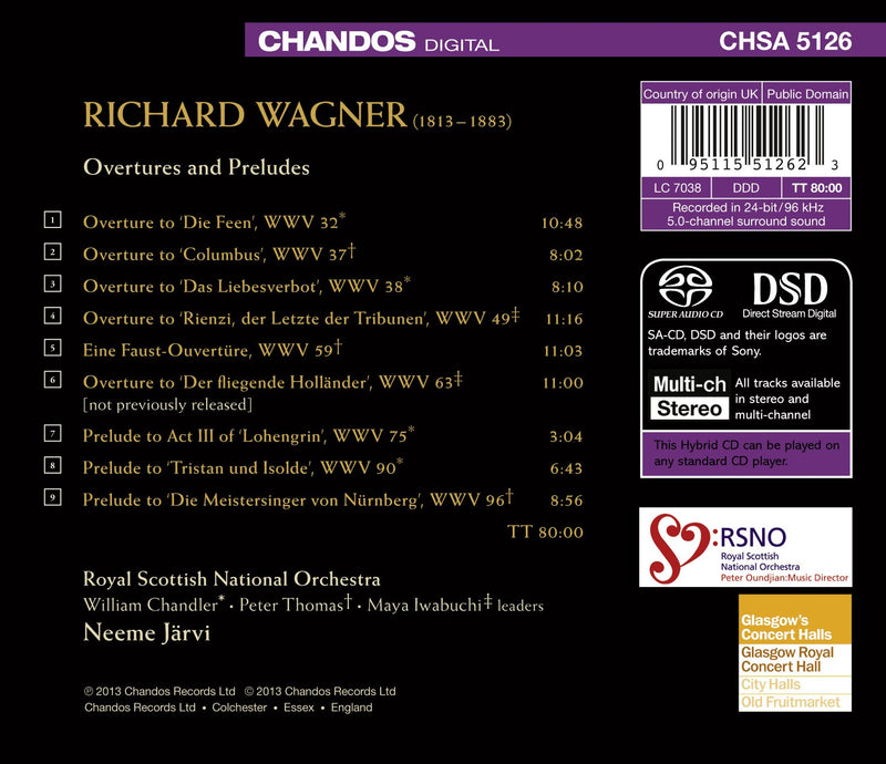Wagner: Overtures and Preludes