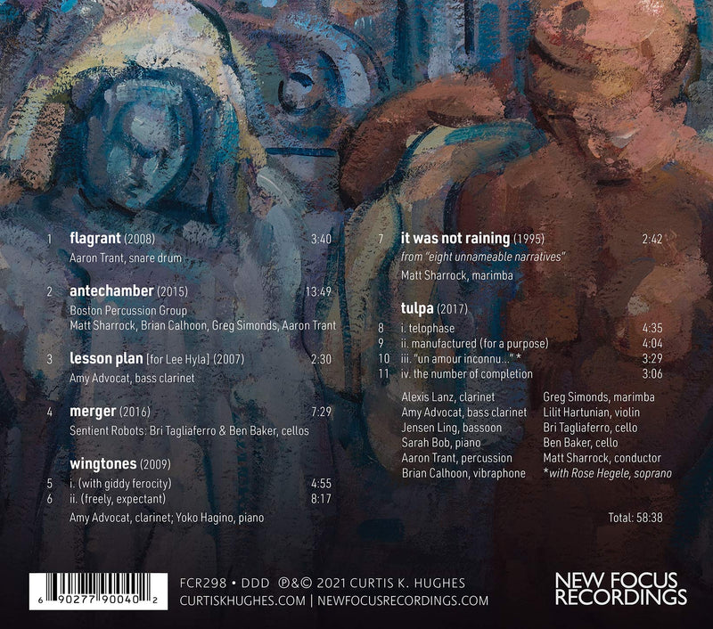 Curtis K. Hughes: Tulpa / Sentient Robots, Boston Percussion Group