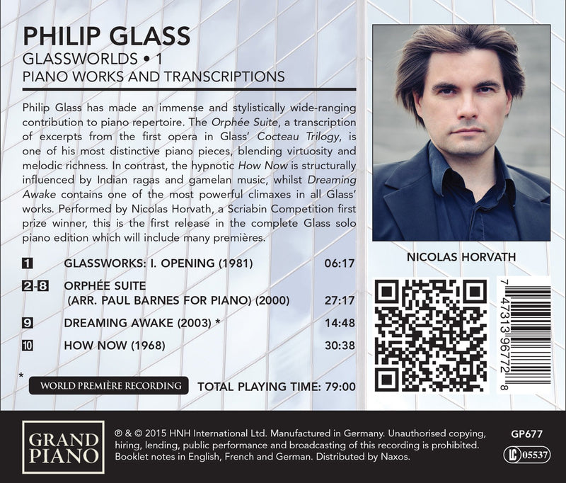 Glass - Glassworlds Vol 1 / Horvath