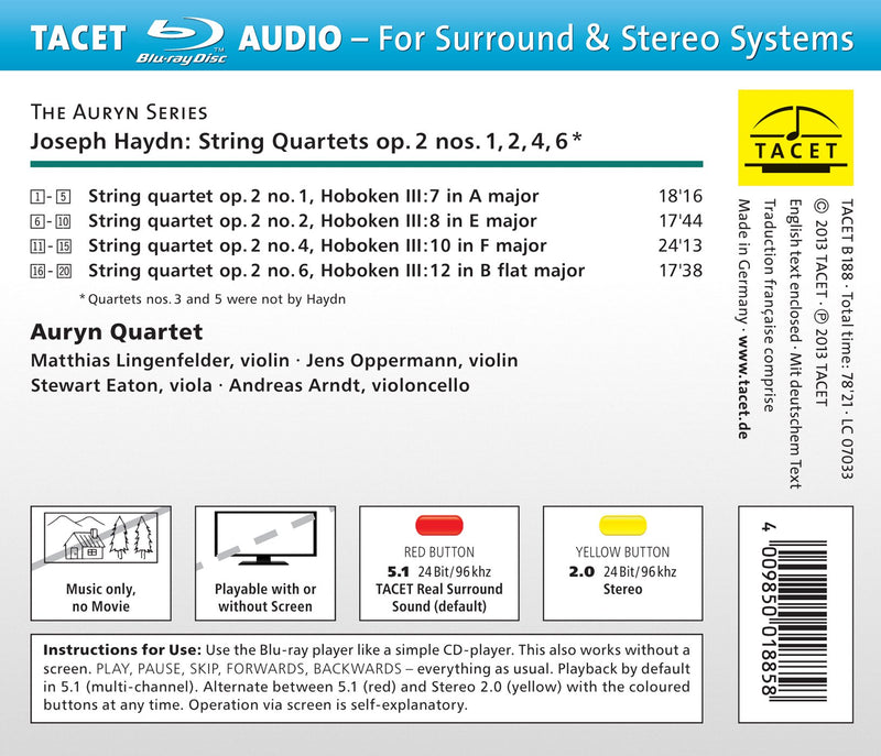 Haydn: String Quartets, Vol. 2