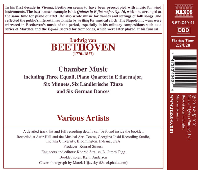 Beethoven: Chamber Music / Various