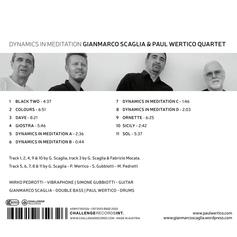 Dynamics in Meditation / Scaglia-Wertico Quartet