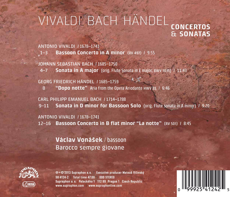 Vivaldi - Bach - Händel: Concertos & Sonatas