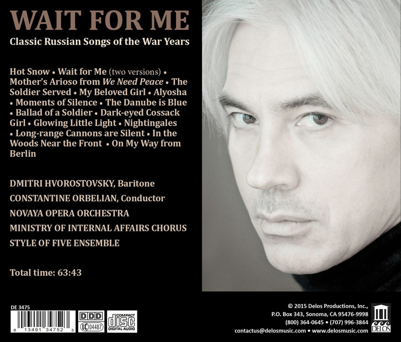 Wait for Me / Dmitri Hvorostovsky
