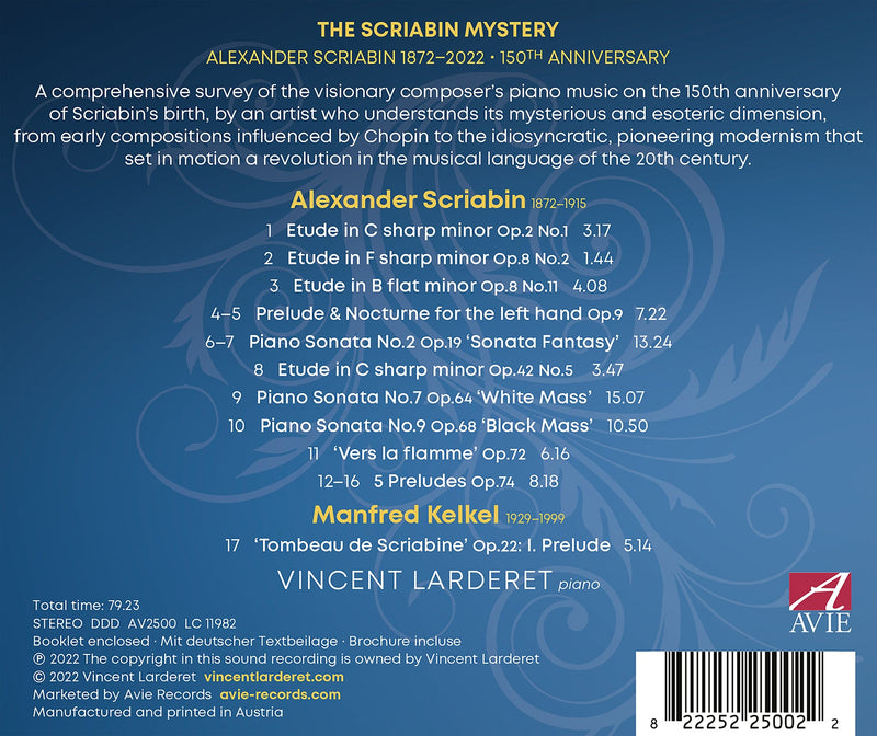 The Scriabin Mystery / Larderet