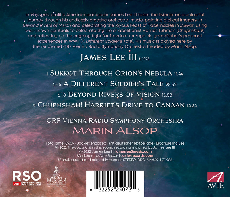 Lee III: Voyages - Orchestral Music / Alsop, ORF Vienna Radio Symphony Orchestra